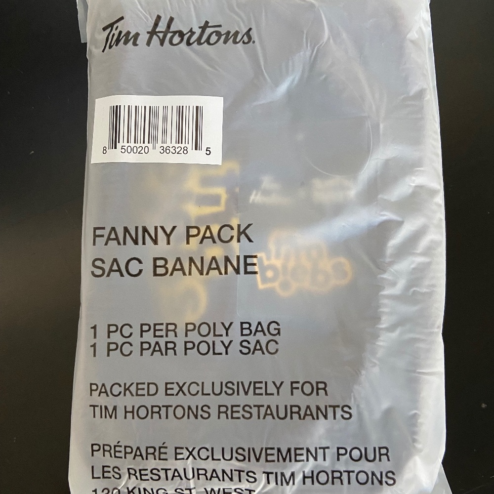 Tim Biebs Justin Bieber Tim Horton Fanny Pack - Picture 2 of 2